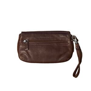 Osgoode Marley Brown Leather Wristlet